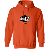 Sweatshirts Orange / Small Scifi zone Pullover Hoodie