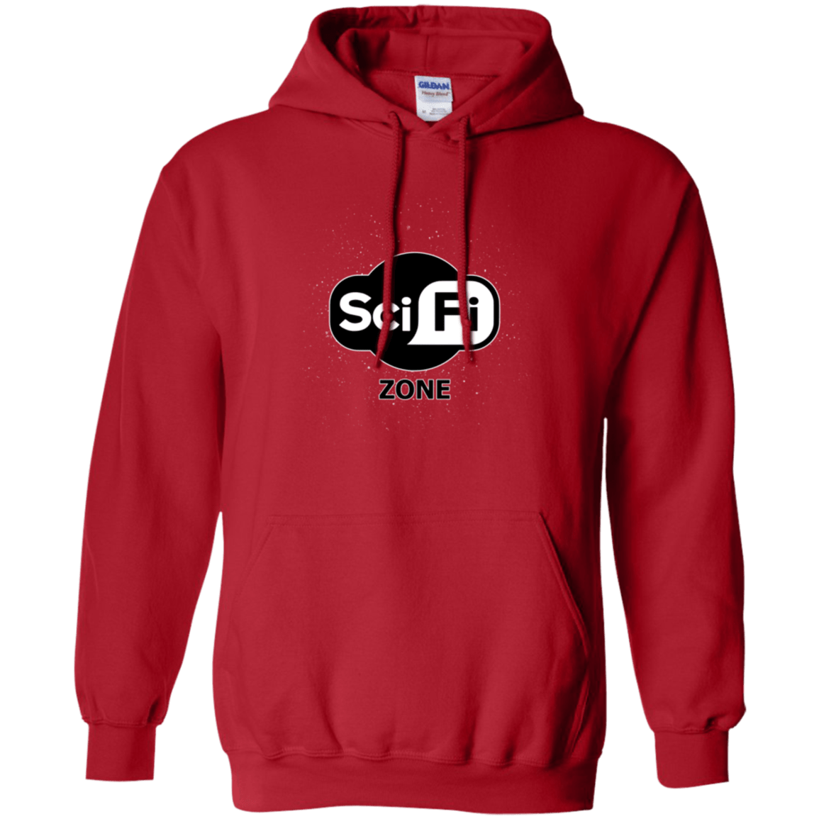 Sweatshirts Red / Small Scifi zone Pullover Hoodie