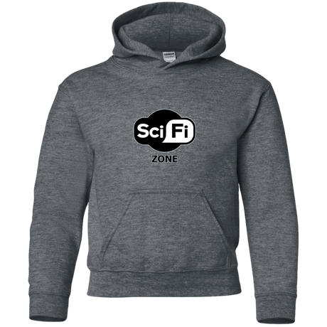 Sweatshirts Dark Heather / YS Scifi zone Youth Hoodie