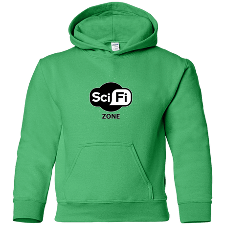 Sweatshirts Irish Green / YS Scifi zone Youth Hoodie