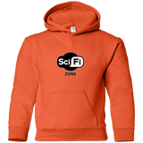 Sweatshirts Orange / YS Scifi zone Youth Hoodie