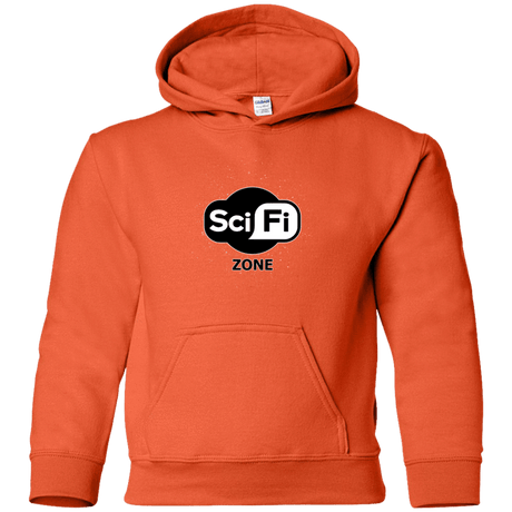Sweatshirts Orange / YS Scifi zone Youth Hoodie