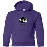 Sweatshirts Purple / YS Scifi zone Youth Hoodie