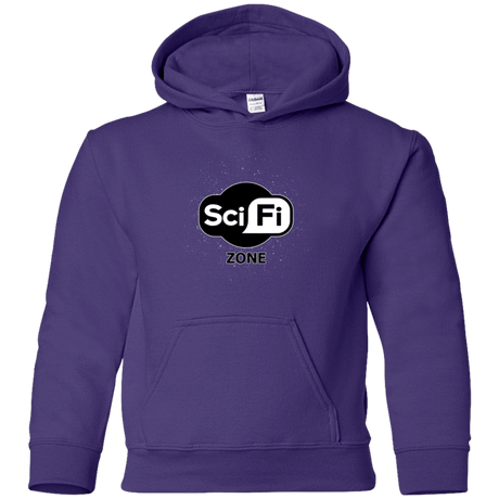 Sweatshirts Purple / YS Scifi zone Youth Hoodie