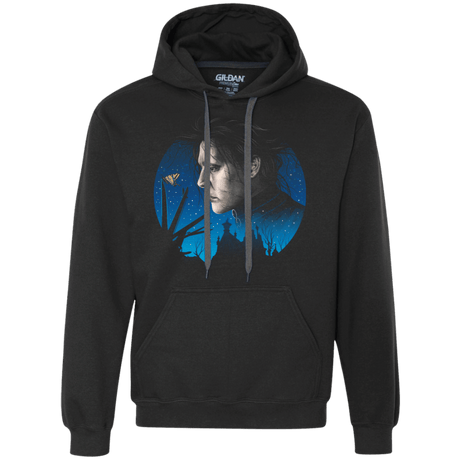 Sweatshirts Black / S Scissored Gentleman Premium Fleece Hoodie
