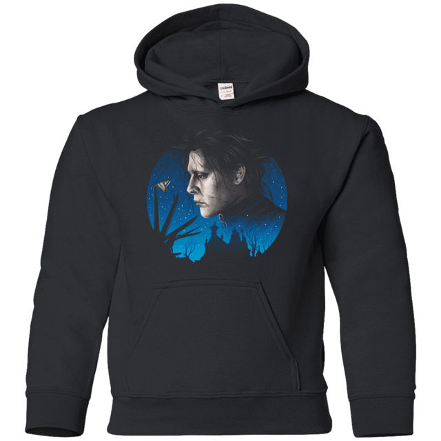 Sweatshirts Black / YS Scissored Gentleman Youth Hoodie