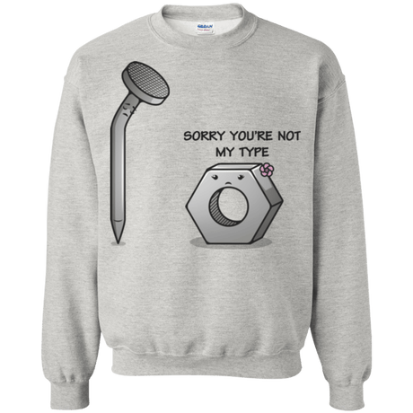 Sweatshirts Ash / Small Screw this Crewneck Sweatshirt