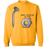 Sweatshirts Gold / Small Screw this Crewneck Sweatshirt