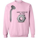 Sweatshirts Light Pink / Small Screw this Crewneck Sweatshirt