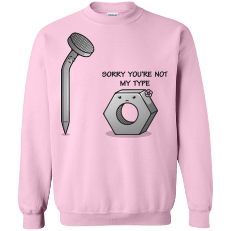 Sweatshirts Light Pink / Small Screw this Crewneck Sweatshirt