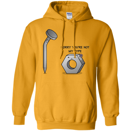 Sweatshirts Gold / Small Screw this Pullover Hoodie