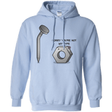Sweatshirts Light Blue / Small Screw this Pullover Hoodie