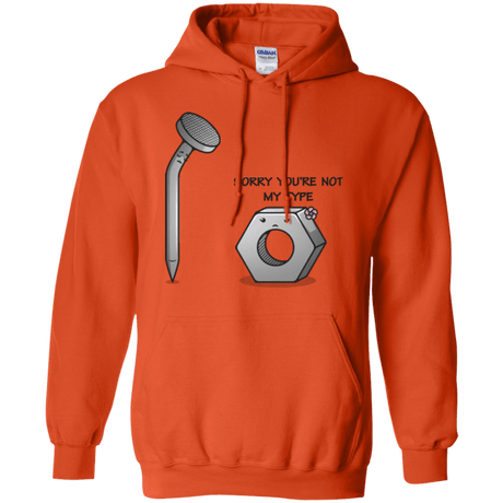 Sweatshirts Orange / Small Screw this Pullover Hoodie