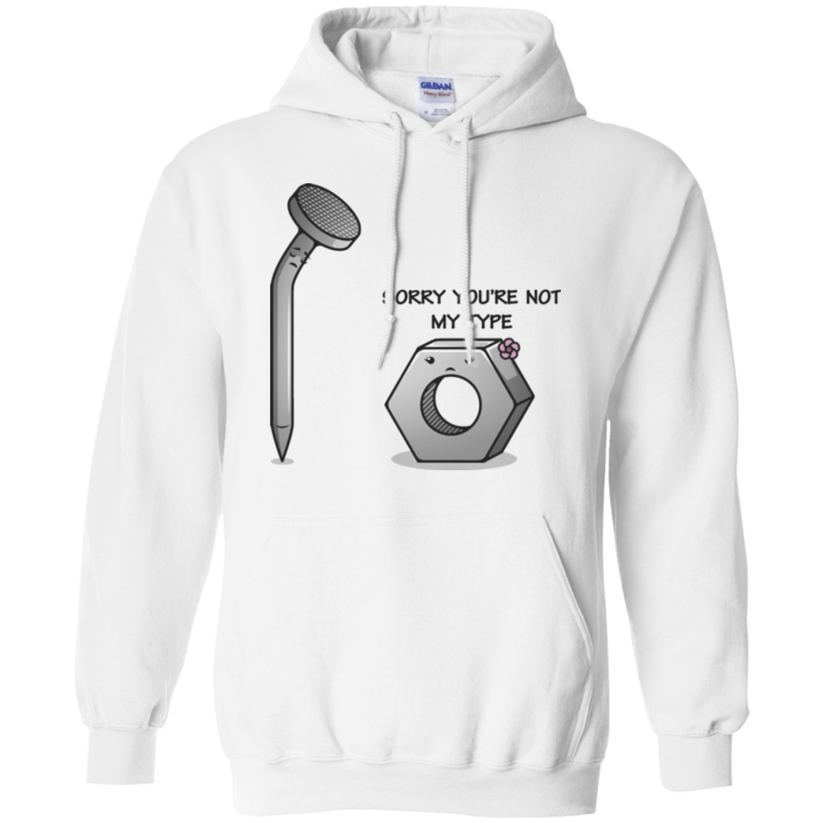 Sweatshirts White / Small Screw this Pullover Hoodie