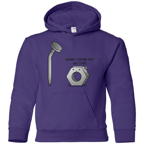 Sweatshirts Purple / YS Screw this Youth Hoodie