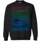 Sweatshirts Black / S Sea Landscape Crewneck Sweatshirt