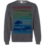 Sweatshirts Dark Heather / S Sea Landscape Crewneck Sweatshirt