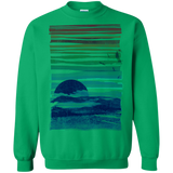 Sweatshirts Irish Green / S Sea Landscape Crewneck Sweatshirt