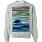 Sweatshirts Sport Grey / S Sea Landscape Crewneck Sweatshirt