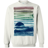 Sweatshirts White / S Sea Landscape Crewneck Sweatshirt