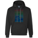 Sweatshirts Black / S Sea Landscape Premium Fleece Hoodie