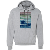 Sweatshirts Sport Grey / S Sea Landscape Premium Fleece Hoodie