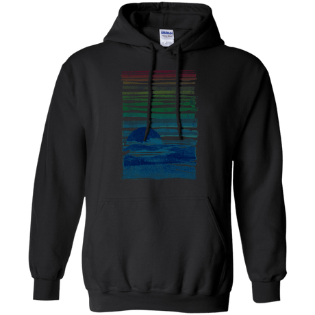 Sweatshirts Black / S Sea Landscape Pullover Hoodie
