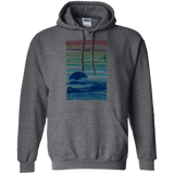 Sweatshirts Dark Heather / S Sea Landscape Pullover Hoodie