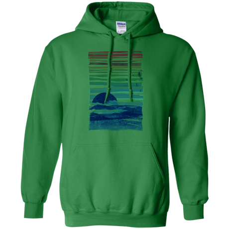 Sweatshirts Irish Green / S Sea Landscape Pullover Hoodie