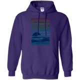 Sweatshirts Purple / S Sea Landscape Pullover Hoodie