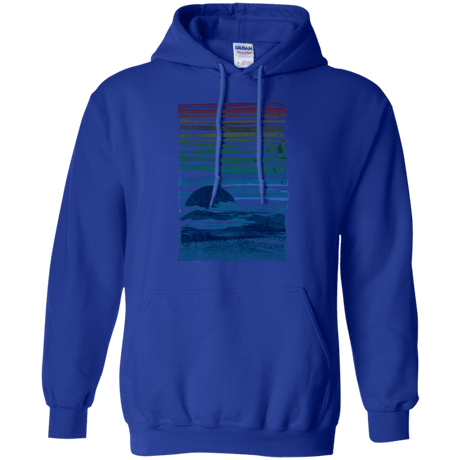 Sweatshirts Royal / S Sea Landscape Pullover Hoodie