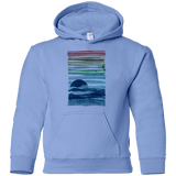 Sweatshirts Carolina Blue / YS Sea Landscape Youth Hoodie