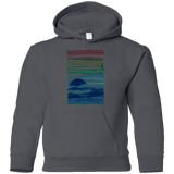 Sweatshirts Charcoal / YS Sea Landscape Youth Hoodie