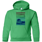 Sweatshirts Irish Green / YS Sea Landscape Youth Hoodie