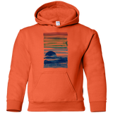 Sweatshirts Orange / YS Sea Landscape Youth Hoodie