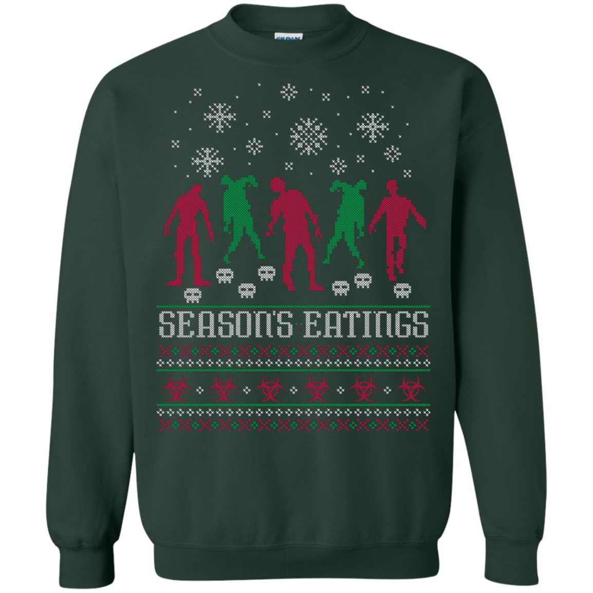 Sweatshirts Forest Green / Small Season's Eatings Crewneck Sweatshirt