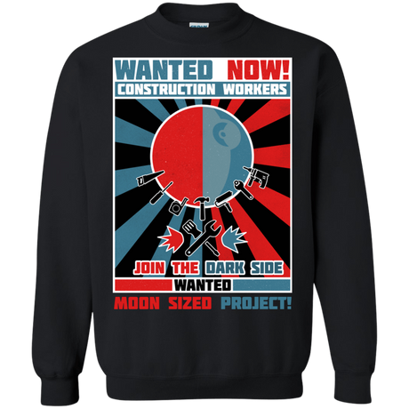 Sweatshirts Black / S Secret Moon Society Crewneck Sweatshirt