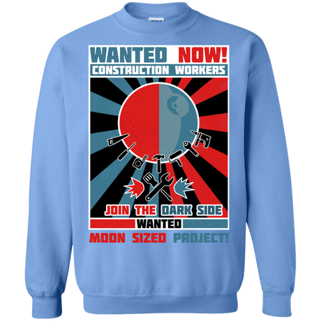 Sweatshirts Carolina Blue / S Secret Moon Society Crewneck Sweatshirt