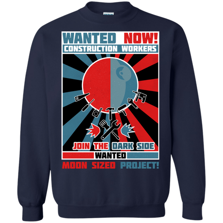Sweatshirts Navy / S Secret Moon Society Crewneck Sweatshirt