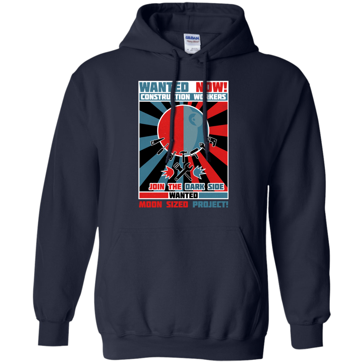 Sweatshirts Navy / S Secret Moon Society Pullover Hoodie