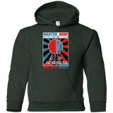 Sweatshirts Forest Green / YS Secret Moon Society Youth Hoodie