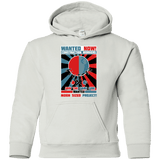 Sweatshirts White / YS Secret Moon Society Youth Hoodie