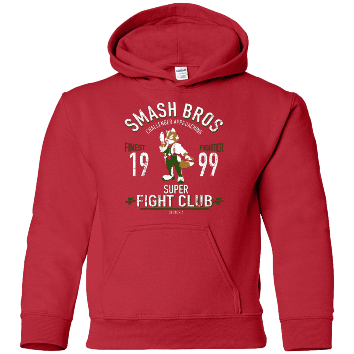 Sweatshirts Red / YS Sector Z Fighter Youth Hoodie