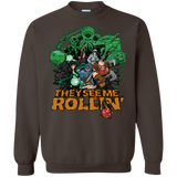 Sweatshirts Dark Chocolate / Small See me rolling Crewneck Sweatshirt