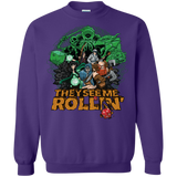 Sweatshirts Purple / Small See me rolling Crewneck Sweatshirt