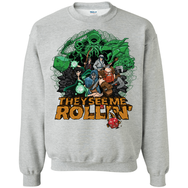 Sweatshirts Sport Grey / Small See me rolling Crewneck Sweatshirt