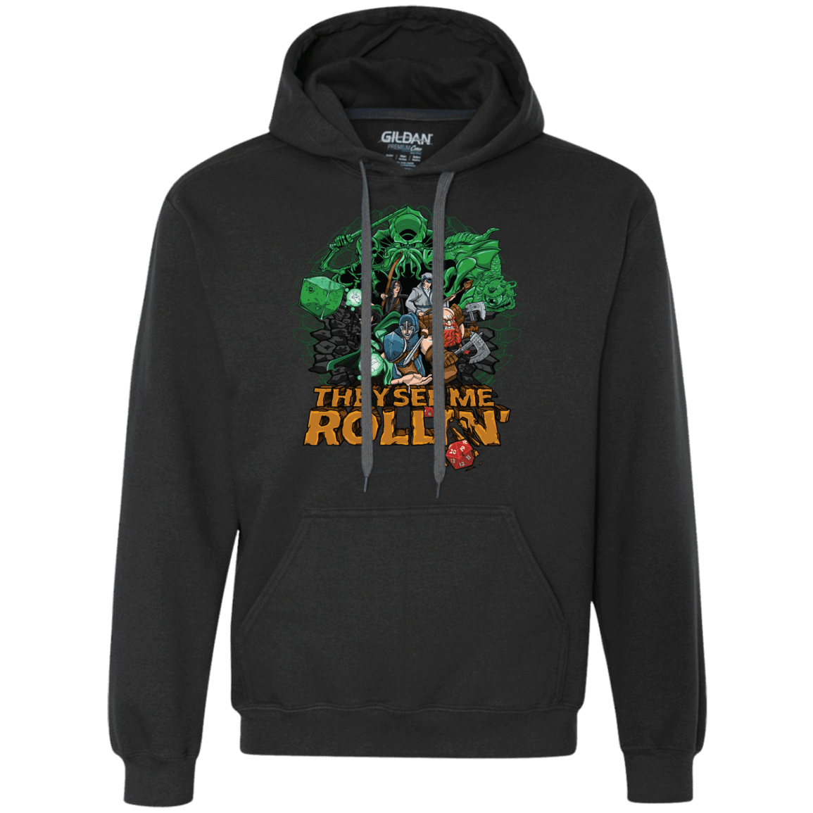 Sweatshirts Black / Small See me rolling Premium Fleece Hoodie