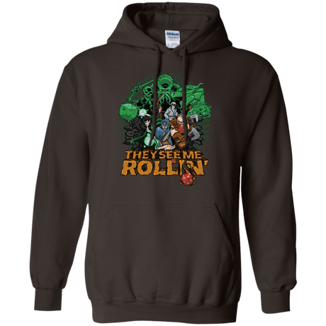 Sweatshirts Dark Chocolate / Small See me rolling Pullover Hoodie