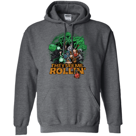 Sweatshirts Dark Heather / Small See me rolling Pullover Hoodie