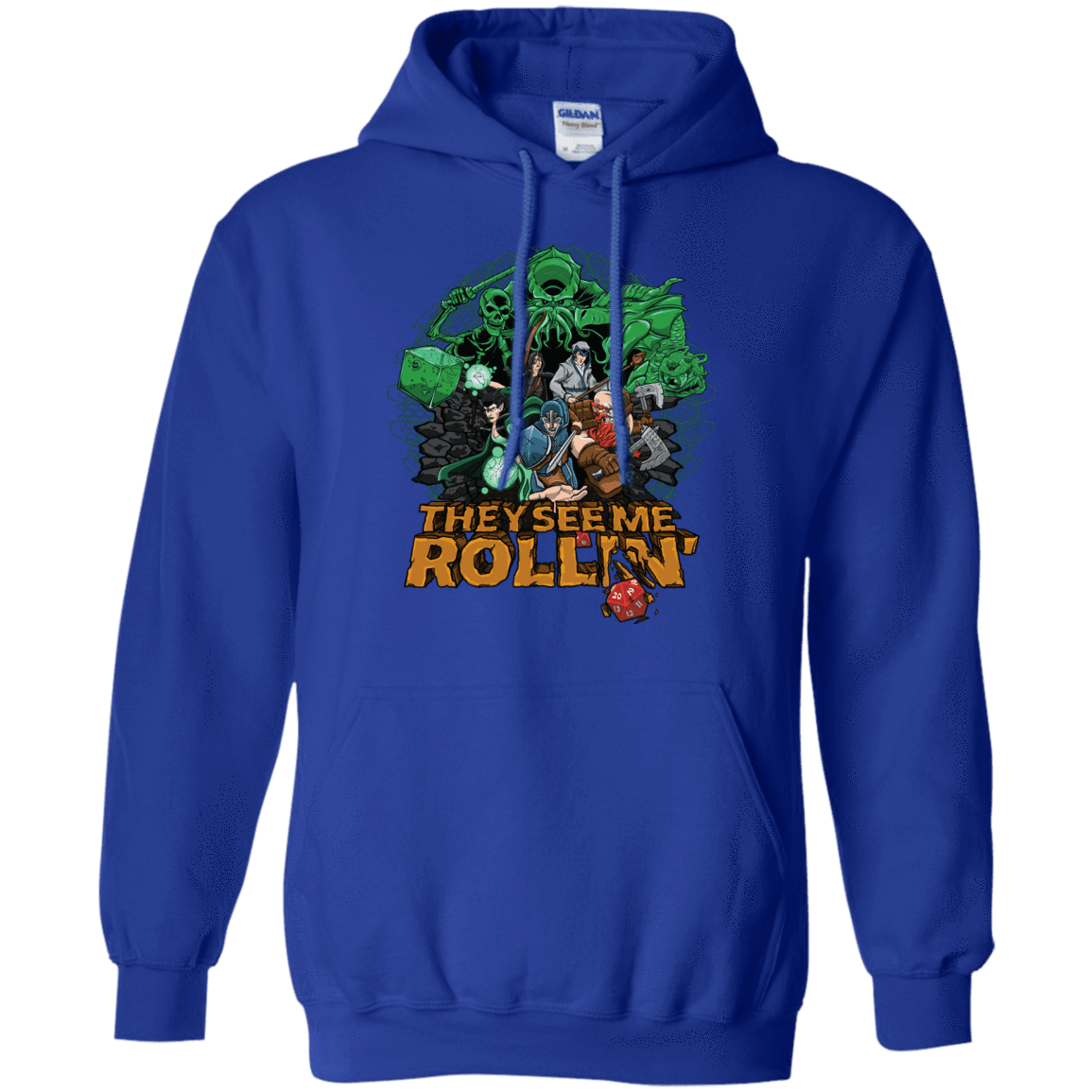 Sweatshirts Royal / Small See me rolling Pullover Hoodie